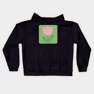 Tulip flowers box Kids Hoodie